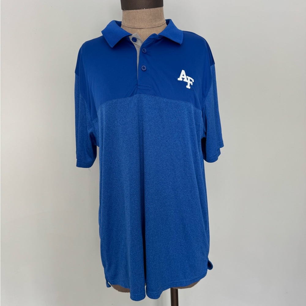 Colosseum Air Force Falcons Mac Colorblock Polo size XL